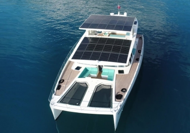 Serenity Yachts electric yacht